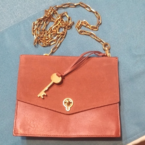 Fossil Handbags - NEW Fossil Brown Cow Hide Leather Bag
